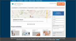 Desktop Screenshot of amedics.net